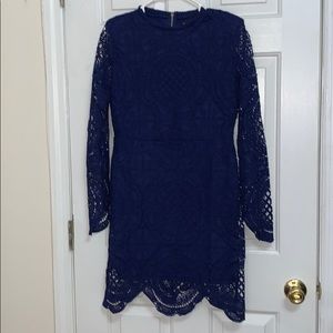 Lacey mesh dress
